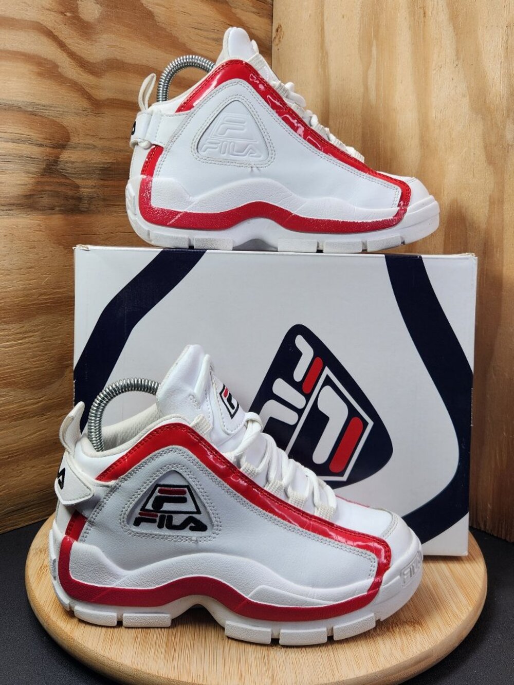 Fila Grant Hill 2 Boys Basketball Shoes Sneakers Size 4